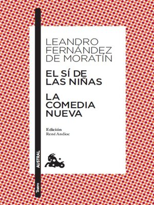 cover image of El sí de las niñas / La comedia nueva